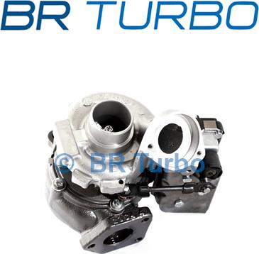 BR Turbo 733701-5001RS - Турбина, принудително пълнене с въздух vvparts.bg