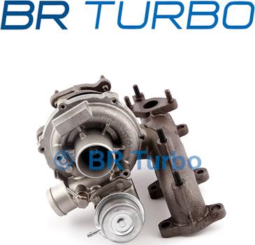 BR Turbo 733783-5001RS - Турбина, принудително пълнене с въздух vvparts.bg