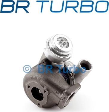 BR Turbo 729041-5001RS - Турбина, принудително пълнене с въздух vvparts.bg