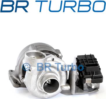 BR Turbo 729853-5001RS - Турбина, принудително пълнене с въздух vvparts.bg