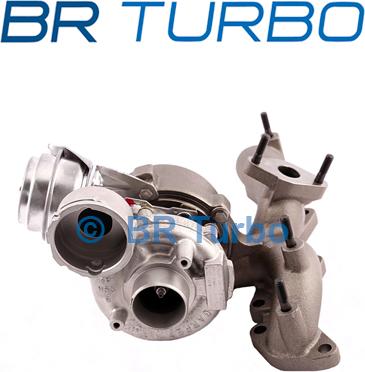 BR Turbo 724930-5001RSG - Турбина, принудително пълнене с въздух vvparts.bg