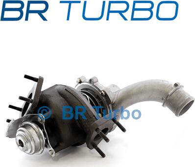 BR Turbo 725071-5001RS - Турбина, принудително пълнене с въздух vvparts.bg