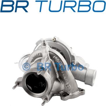 BR Turbo 720168-5001RS - Турбина, принудително пълнене с въздух vvparts.bg