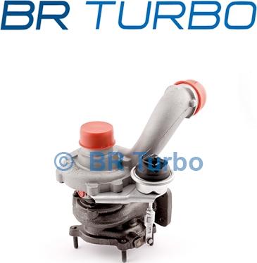 BR Turbo 720244-5001RS - Турбина, принудително пълнене с въздух vvparts.bg