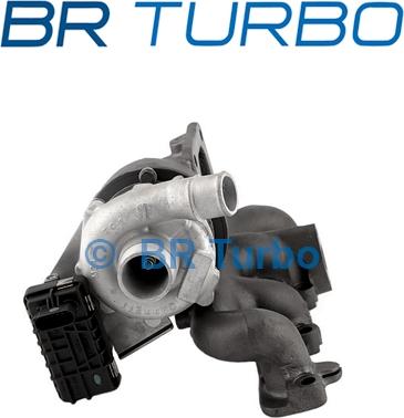 BR Turbo 728680-5001RSG - Турбина, принудително пълнене с въздух vvparts.bg