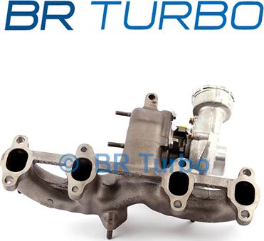 BR Turbo 722730-5001RSG - Турбина, принудително пълнене с въздух vvparts.bg