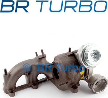 BR Turbo 722730-5001RSG - Турбина, принудително пълнене с въздух vvparts.bg