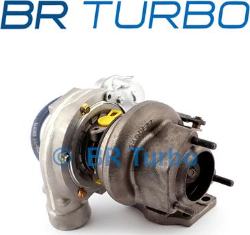 BR Turbo 727264-5001RS - Турбина, принудително пълнене с въздух vvparts.bg