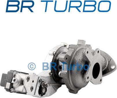 BR Turbo 778400-5001RSG - Турбина, принудително пълнене с въздух vvparts.bg