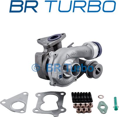 BR Turbo BRT6584 - Турбина, принудително пълнене с въздух vvparts.bg