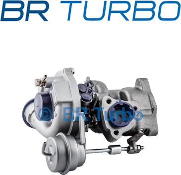 BR Turbo BRT6576 - Турбина, принудително пълнене с въздух vvparts.bg