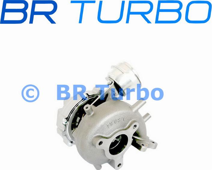 BR Turbo BRT6606 - Турбина, принудително пълнене с въздух vvparts.bg