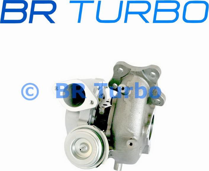 BR Turbo BRT6606 - Турбина, принудително пълнене с въздух vvparts.bg