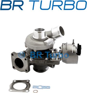 BR Turbo BRT6861 - Турбина, принудително пълнене с въздух vvparts.bg