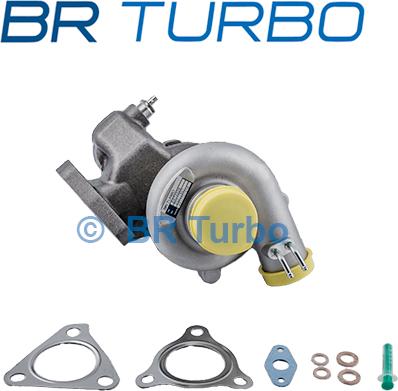 BR Turbo BRT6808 - Турбина, принудително пълнене с въздух vvparts.bg