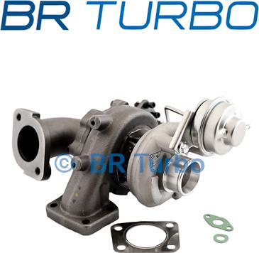 BR Turbo BRT6802 - Турбина, принудително пълнене с въздух vvparts.bg