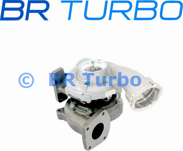 BR Turbo BRT6833 - Турбина, принудително пълнене с въздух vvparts.bg
