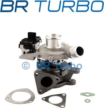 BR Turbo BRTX9415 - Турбина, принудително пълнене с въздух vvparts.bg