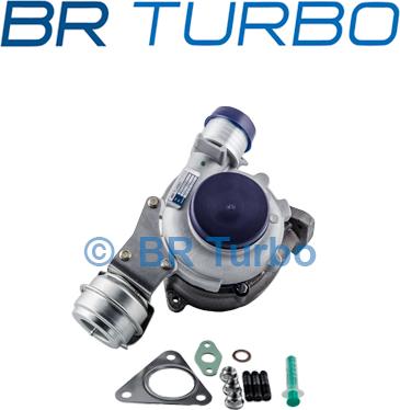 BR Turbo BRTX4051 - Турбина, принудително пълнене с въздух vvparts.bg