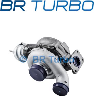 BR Turbo BRTX4016 - Турбина, принудително пълнене с въздух vvparts.bg