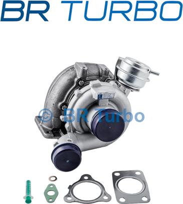 BR Turbo BRTX4016 - Турбина, принудително пълнене с въздух vvparts.bg