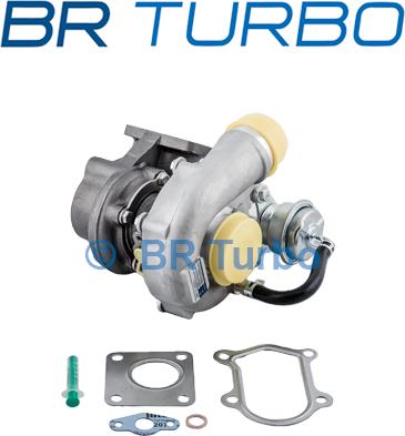 BR Turbo BRTX4010 - Турбина, принудително пълнене с въздух vvparts.bg