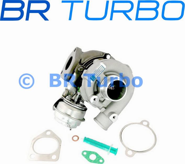 BR Turbo BRTX4017 - Турбина, принудително пълнене с въздух vvparts.bg