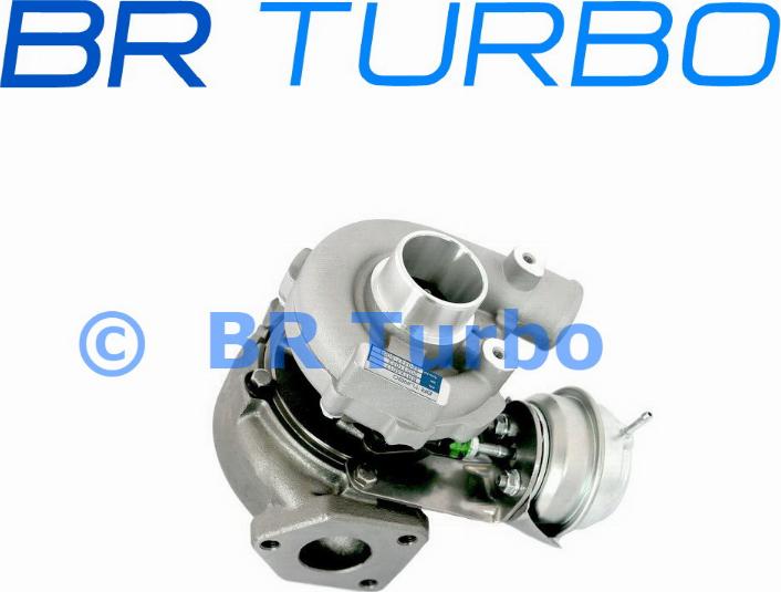 BR Turbo BRTX4017 - Турбина, принудително пълнене с въздух vvparts.bg
