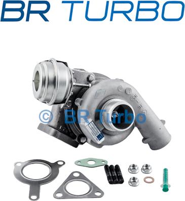 BR Turbo BRTX4039 - Турбина, принудително пълнене с въздух vvparts.bg