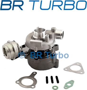 BR Turbo BRTX4033 - Турбина, принудително пълнене с въздух vvparts.bg