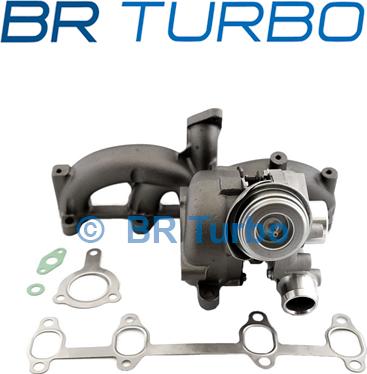 BR Turbo BRTX4032 - Турбина, принудително пълнене с въздух vvparts.bg