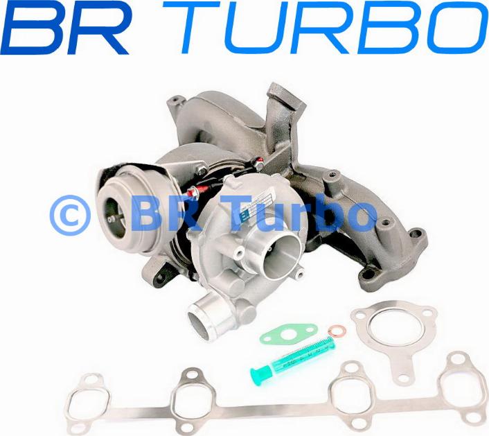 BR Turbo BRTX4027 - Турбина, принудително пълнене с въздух vvparts.bg