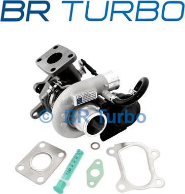 BR Turbo BRTX4381 - Турбина, принудително пълнене с въздух vvparts.bg
