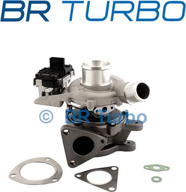 BR Turbo BRTX4215 - Турбина, принудително пълнене с въздух vvparts.bg