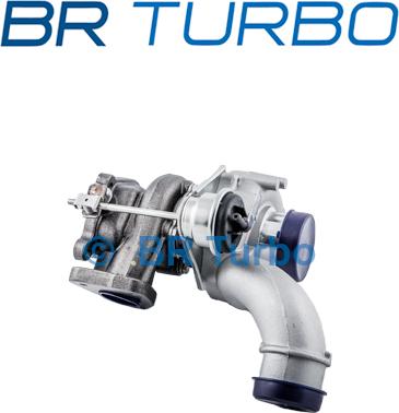 BR Turbo BRTX506 - Турбина, принудително пълнене с въздух vvparts.bg