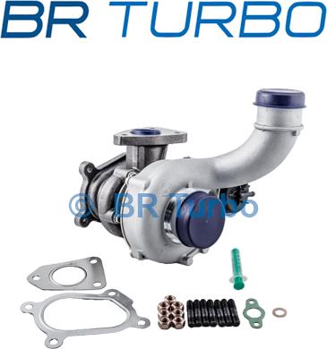 BR Turbo BRTX506 - Турбина, принудително пълнене с въздух vvparts.bg