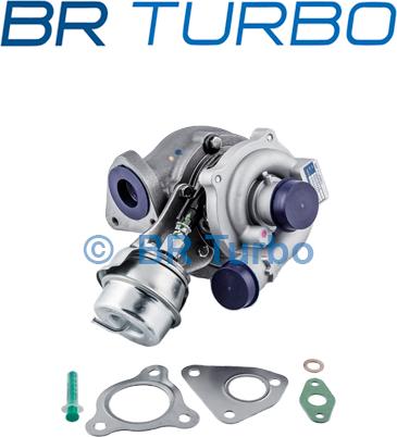BR Turbo BRTX516 - Турбина, принудително пълнене с въздух vvparts.bg