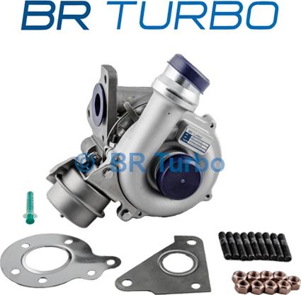 BR Turbo BRTX518 - Турбина, принудително пълнене с въздух vvparts.bg