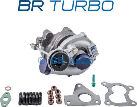 BR Turbo BRTX513 - Турбина, принудително пълнене с въздух vvparts.bg