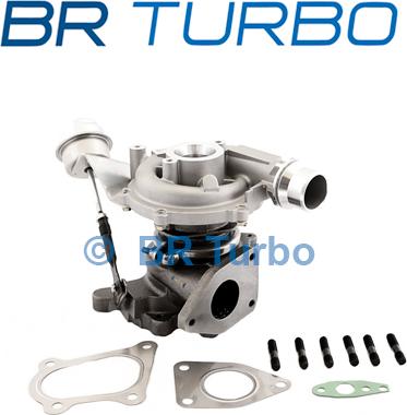 BR Turbo BRTX530 - Турбина, принудително пълнене с въздух vvparts.bg