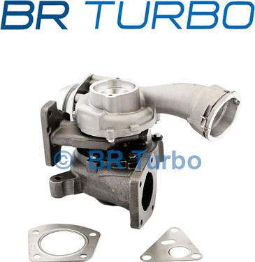 BR Turbo BRTX526 - Турбина, принудително пълнене с въздух vvparts.bg