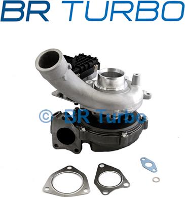 BR Turbo BRTX6379 - Турбина, принудително пълнене с въздух vvparts.bg