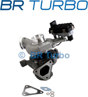 BR Turbo BRTX6375 - Турбина, принудително пълнене с въздух vvparts.bg