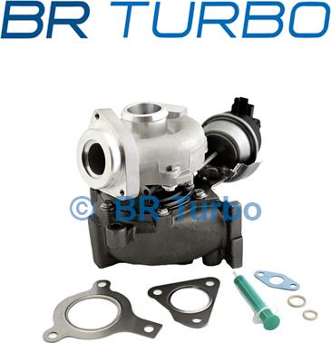 BR Turbo BRTX6370 - Турбина, принудително пълнене с въздух vvparts.bg