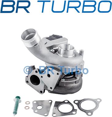 BR Turbo BRTX6371 - Турбина, принудително пълнене с въздух vvparts.bg