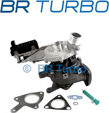 BR Turbo BRTX6377 - Турбина, принудително пълнене с въздух vvparts.bg