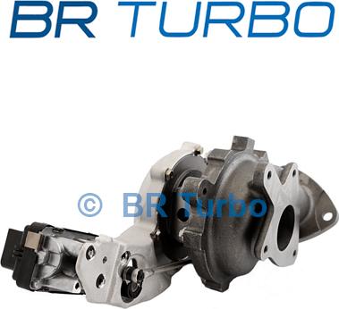 BR Turbo BRTX6377 - Турбина, принудително пълнене с въздух vvparts.bg