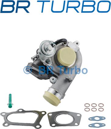 BR Turbo BRTX1061 - Турбина, принудително пълнене с въздух vvparts.bg