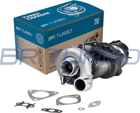 BR Turbo BRTX10187 - Турбина, принудително пълнене с въздух vvparts.bg