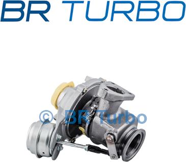 BR Turbo BRTX8040 - Турбина, принудително пълнене с въздух vvparts.bg